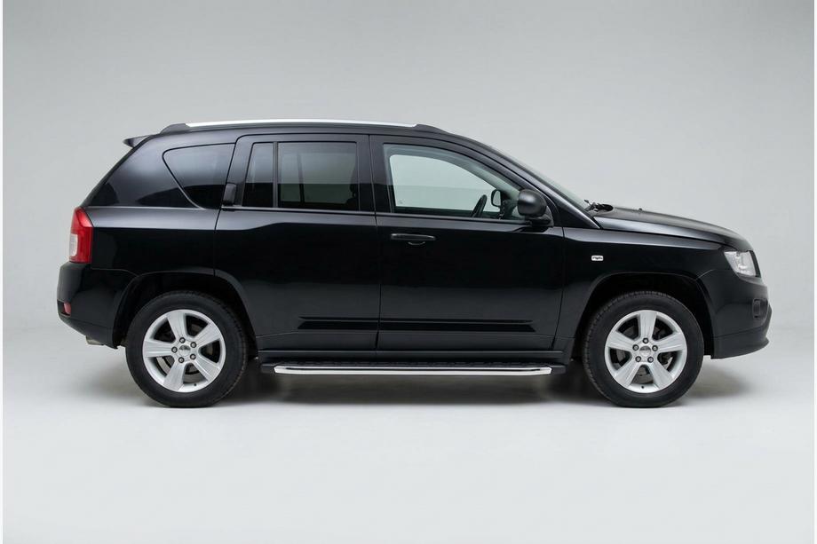 Jeep Compass 2006–2016 Boční nášlapy BlackLine (2 ks, hliník) Image
