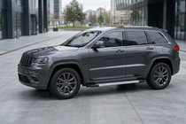 Jeep Grand Cherokee WK2 2010–2021 Boční prahy New Vision Grey (2 ks., hliník) fotografie 1