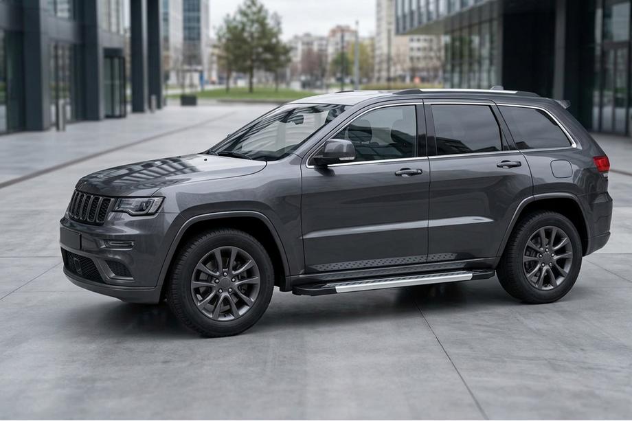 Jeep Grand Cherokee WK2 2010–2021 Boční prahy New Vision Grey (2 ks., hliník) Image