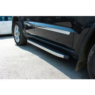 Boční nášlapy BlackLine (2 ks, hliník) Jeep Grand Cherokee WK2 2010–2021 fotografie 1