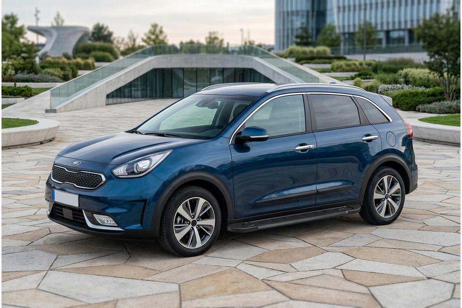 Kia Niro 2016–2021 Boční nášlapy RedLine Black (2 ks, hliník) Image