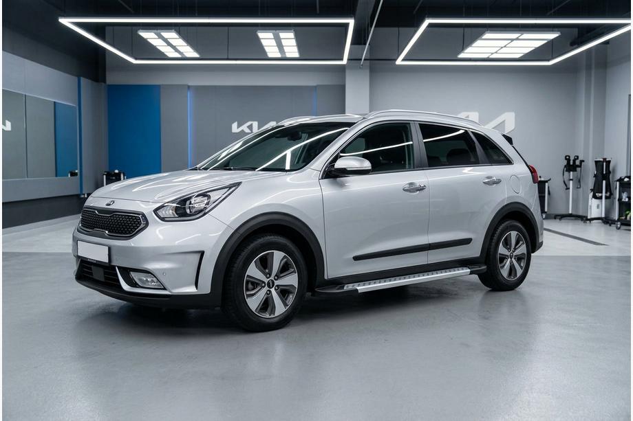 Kia Niro 2016–2021 Boční prahy New Vision Grey (2 ks., hliník) Image