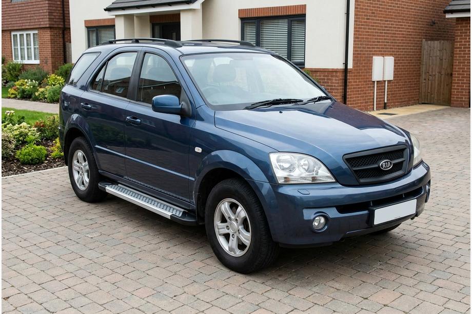 Kia Sorento I BL 2002–2009 Boční prahy New Vision Grey (2 ks., hliník) Fotografie 1