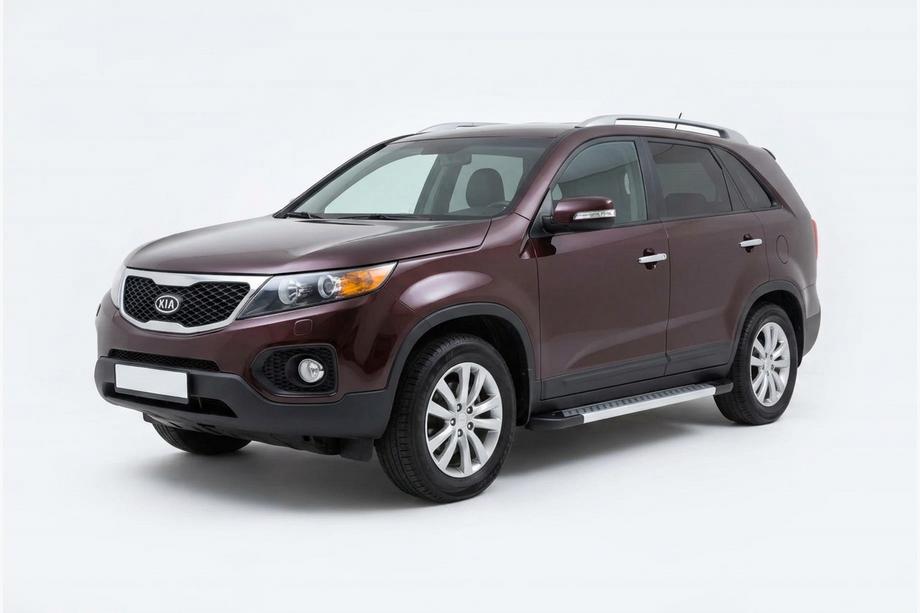 Kia Sorento II XM 2009–2014 Boční prahy New Vision Grey (2 ks., hliník) 2010–2013 Image