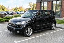 Kia Soul I 2008–2013 Boční nášlapy Tayga Black (2 ks, hliník) fotografie 1