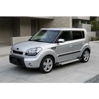 Boční nášlapy New Vision Grey (2 ks, hliník) Kia Soul I 2008–2013 fotografie 1