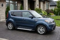 Kia Soul II 2013–2018 Boční nášlapy New Vision Grey (2 ks, hliník) fotografie 1
