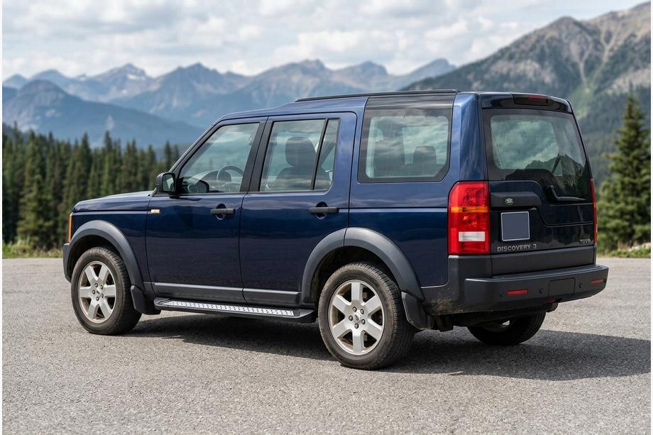 Land Rover Discovery III 2004–2009 Boční nášlapy New Vision Black (2 ks, hliník) Image