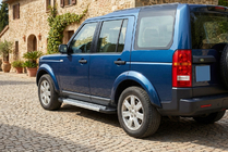 Land Rover Discovery III 2004–2009 Boční nášlapy New Vision Grey (2 ks, hliník) fotografie 1