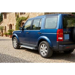 Boční nášlapy New Vision Grey (2 ks, hliník) Land Rover Discovery III 2004–2009 fotografie 1