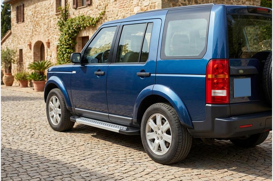 Land Rover Discovery III 2004–2009 Boční nášlapy New Vision Grey (2 ks, hliník) Image