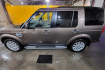 Land Rover Discovery IV 2009–2017 Boční nášlapy Tayga V2 (2 ks, hliník) fotografie 6