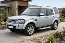 Land Rover Discovery IV 2009–2017 Boční nášlapy New Vision Grey (2 ks, hliník) fotografie 1