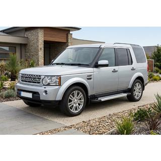 Boční nášlapy New Vision Grey (2 ks, hliník) Land Rover Discovery IV 2009–2017 fotografie 1