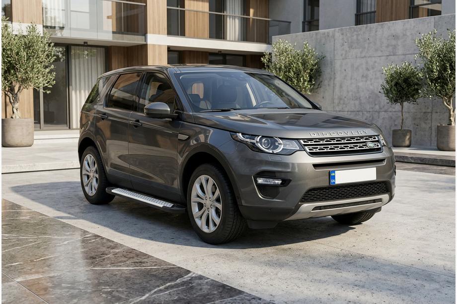 Land Rover Discovery Sport 2014– Boční nášlapy Allmond Grey (2 ks, hliník) 2014-2019 Image