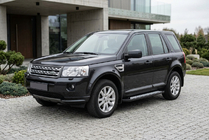 Land Rover Freelander II 2006–2014 Boční nášlapy New Vision Black (2 ks, hliník) fotografie 1