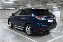 Lexus RX 2009–2015 Boční nášlapy Allmond Grey (2 ks, hliník) fotografie 1