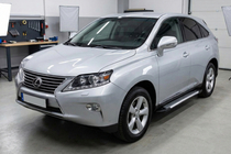 Lexus RX 2009–2015 Boční nášlapy Line (2 ks, hliník) fotografie 1
