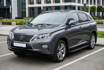 Lexus RX 2009–2015 Boční nášlapy RedLine Black (2 ks, hliník) fotografie 1