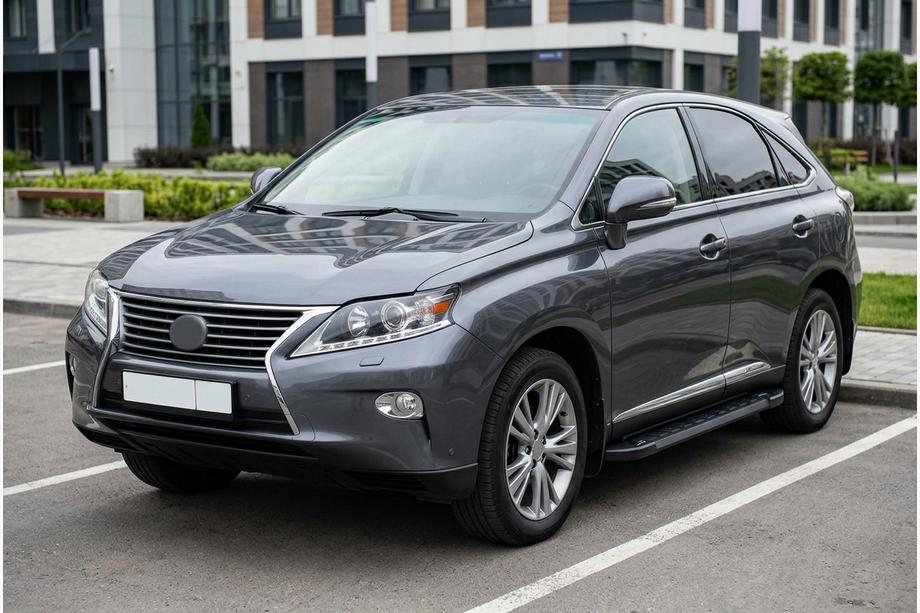 Lexus RX 2009–2015 Boční nášlapy RedLine Black (2 ks, hliník) Image