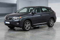 Lexus RX 2009–2015 Boční prahy Sunrise (2 ks, hliník) fotografie 1