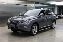 Lexus RX 2009–2015 Boční nášlapy Tayga Grey (2 ks, hliník) fotografie 1
