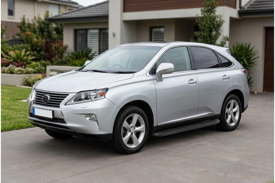 Lexus RX 2009–2015 Boční prahy Tayga Black (2 ks, hliník) Image