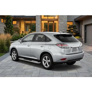 Boční prahy Tayga V2 (2 ks, hliník) Lexus RX 2009–2015 fotografie 1