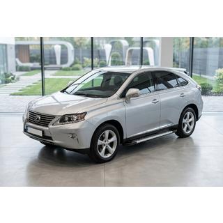 Boční nášlapy New Vision Grey (2 ks, hliník) Lexus RX 2009–2015 fotografie 2