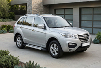 Lifan X60 2011– Boční prahy New Vision Grey (2 ks., hliník) fotografie 1
