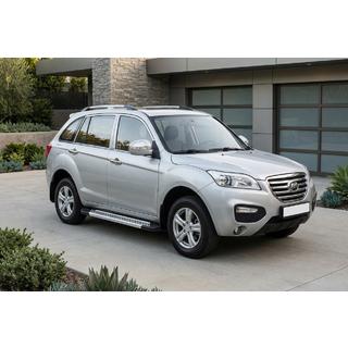 Boční prahy New Vision Grey (2 ks., hliník) Lifan X60 2011– fotografie 1