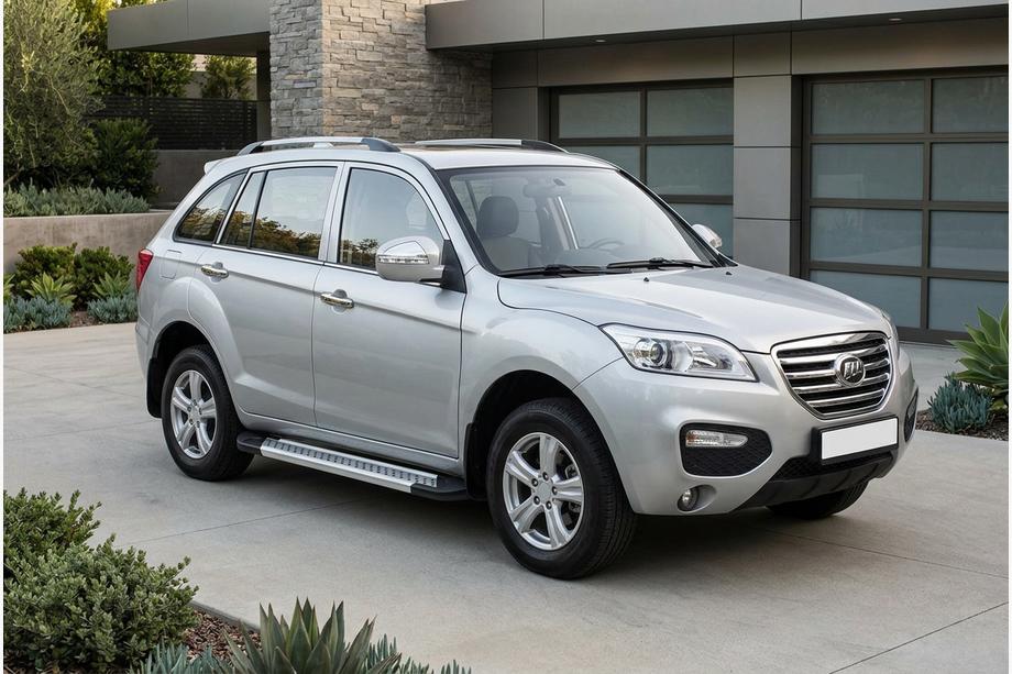 Lifan X60 2011– Boční prahy New Vision Grey (2 ks., hliník) Image