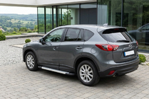Mazda CX-5 2012–2017 Boční prahy New Vision Grey (2 ks., hliník) fotografie 1