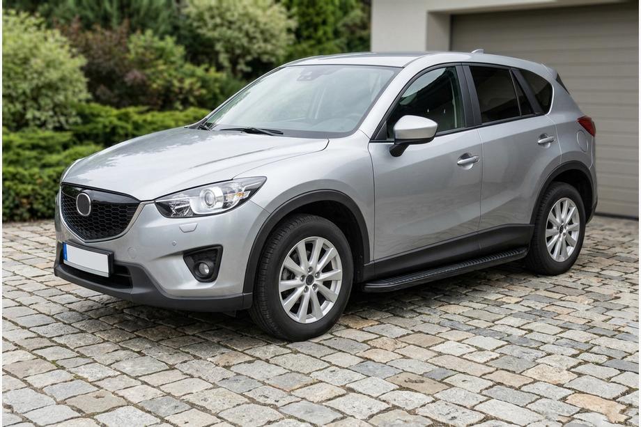 Mazda CX-5 2012–2017 Boční nášlapy Tayga Black (2 ks, hliník) Image