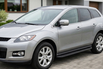 Mazda CX-7 2006–2012 Boční nášlapy Tayga Black (2 ks, hliník) fotografie 1