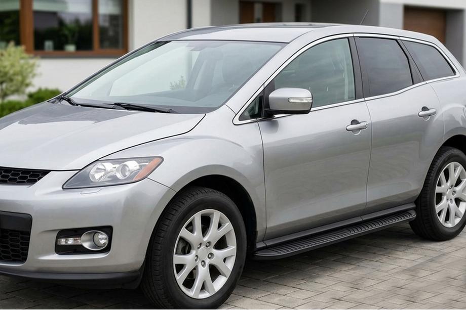 Mazda CX-7 2006–2012 Boční nášlapy Tayga Black (2 ks, hliník) Image