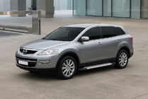 Mazda CX-9 2007–2016 Boční prahy New Vision Grey (2 ks., hliník) fotografie 1