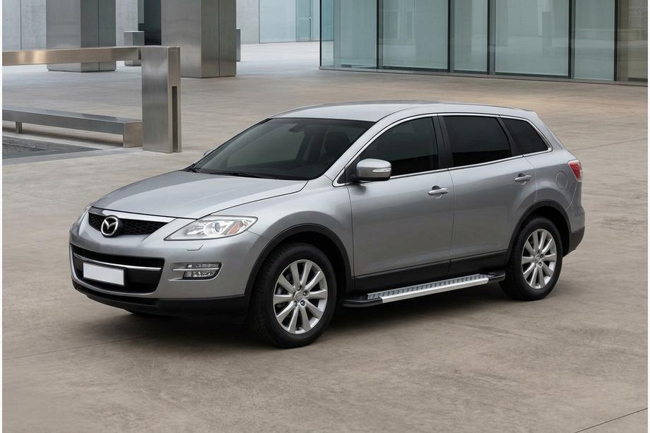 Mazda CX-9 2007–2016 Boční prahy New Vision Grey (2 ks., hliník) Image