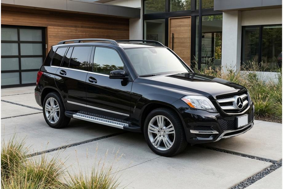 Mercedes GLK třída X204 2008–2015 Boční prahy New Vision Grey (2 ks., hliník) Image