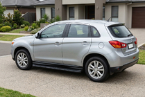Mitsubishi ASX 2010–2023 Boční nášlapy Tayga Black (2 ks, hliník) fotografie 1