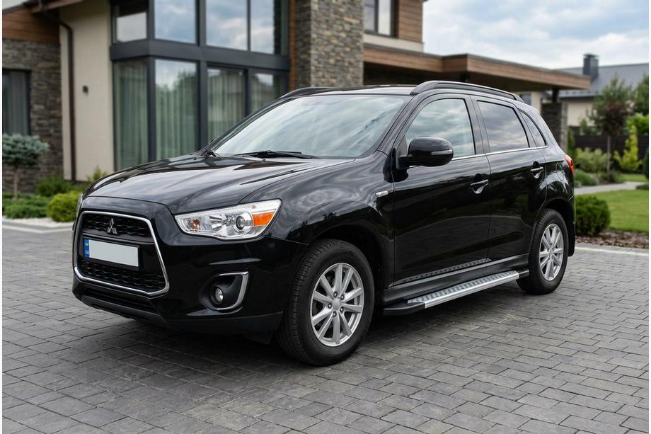 Mitsubishi ASX 2010–2023 Boční prahy New Vision Grey (2 ks., hliník) Image