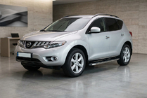 Nissan Murano 2008–2014 Boční nášlapy BlackLine (2 ks, hliník) fotografie 1