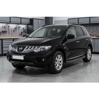 Boční nášlapy Tayga Black (2 ks, hliník) Nissan Murano 2008–2014 fotografie 1