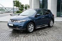 Nissan Murano 2008–2014 Boční nášlapy Tayga V2 (2 ks, hliník) fotografie 1