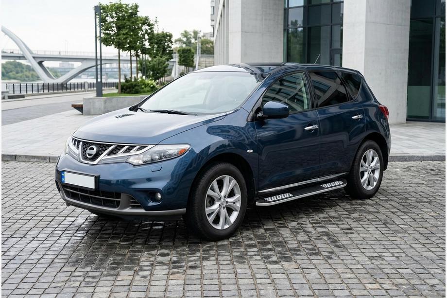 Nissan Murano 2008–2014 Boční nášlapy Tayga V2 (2 ks, hliník) Image