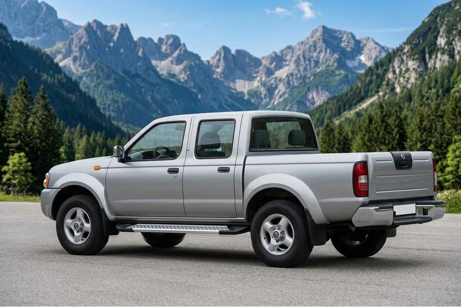Nissan NP300 1999–2015 Boční prahy New Vision Grey (2 ks., hliník) Image
