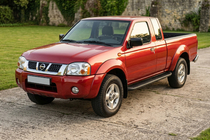 Nissan NP300 1999–2015 Boční nášlapy Tayga Black (2 ks, hliník) fotografie 1