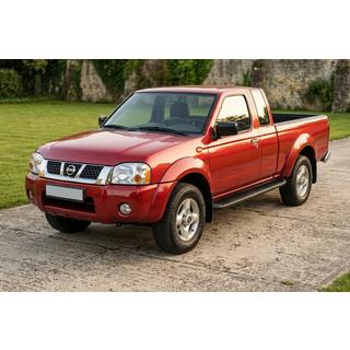 Boční nášlapy Tayga Black (2 ks, hliník) Nissan NP300 1999–2015 fotografie 1