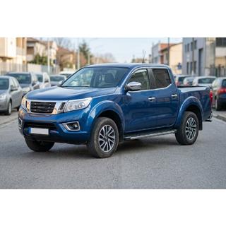 Boční nášlapy BlackLine (2 ks, hliník) Nissan Navara/NP300 2016– fotografie 1