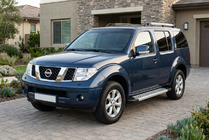 Nissan Pathfinder R51 2005–2014 Boční prahy New Vision Grey (2 ks., hliník) fotografie 1
